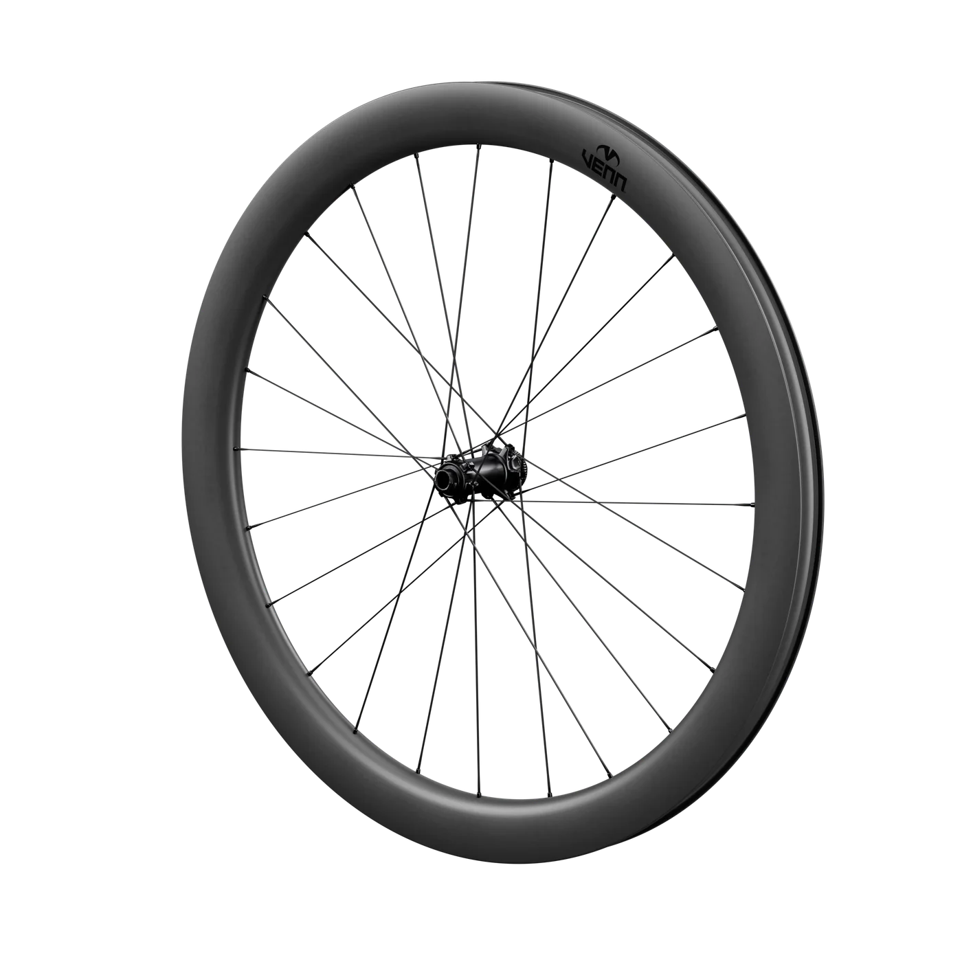 Venn carbon disc wheel, uncoated matte finish